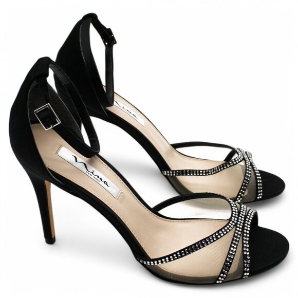 Women S Calissa Ankle Strap Stiletto Sandals - Picture 2 of 6